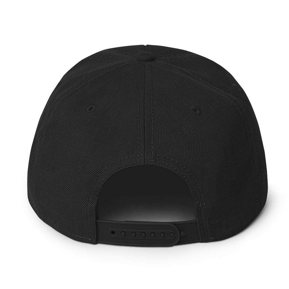 Back view of a PR America hat with bold patriotic design